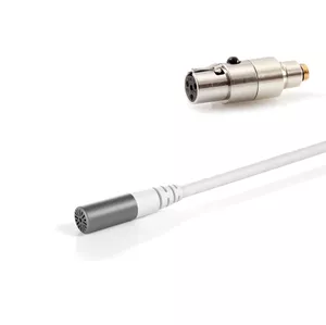 DPA 6060-OC-U-W10 - 6060 CORE Omni Submini Mic, Normal SPL, White, TA4F Mini-XLR