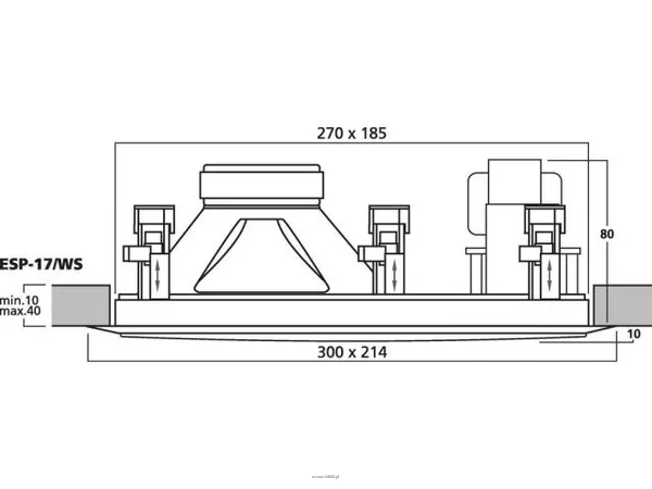 Monacor ESP-17/WS - 3