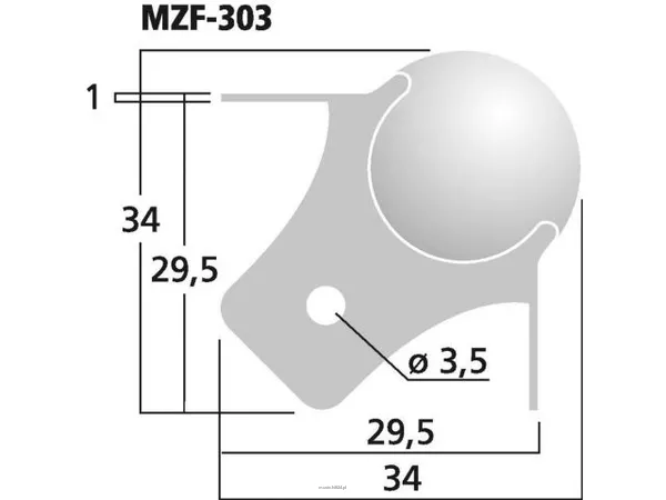 Monacor MZF-303 - 2