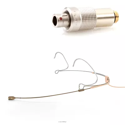 DPA 4488-DC-R-F03 - 4488 CORE Directional Headset Mic, Beige, 3-pin LEMO