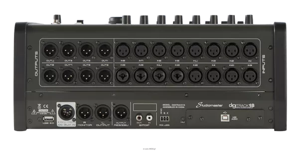 Studiomaster DIGILIVE 18 cyfrowy mikser audio - 3