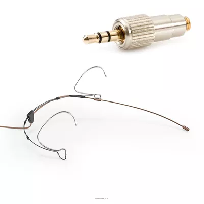 DPA 6066-OC-R-C34 - 6066 CORE Omni Headset Mic, Brown, Mini-Jack