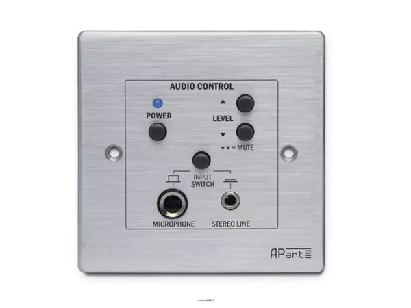 Biamp SDQ5PIR-W ( Para)  + Panel sterowania Stereofoniczny zestaw 2 zespołów głośnikowych z bezprzewodowym sterowaniem IR lub RS232,  1 aktywny i 1 pasywny zespół; 2 x 30 W - 3