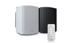 Biamp SDQ5PIR-W ( Para)  + Panel sterowania Stereofoniczny zestaw 2 zespołów głośnikowych z bezprzewodowym sterowaniem IR lub RS232,  1 aktywny i 1 pasywny zespół; 2 x 30 W