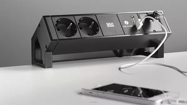 BACHMANN DESK 2 Listwa multimedialna - 6