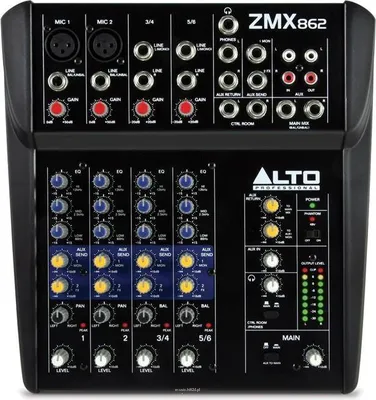 Alto ZMX862 Zephyr - mikser 6-kanałowy