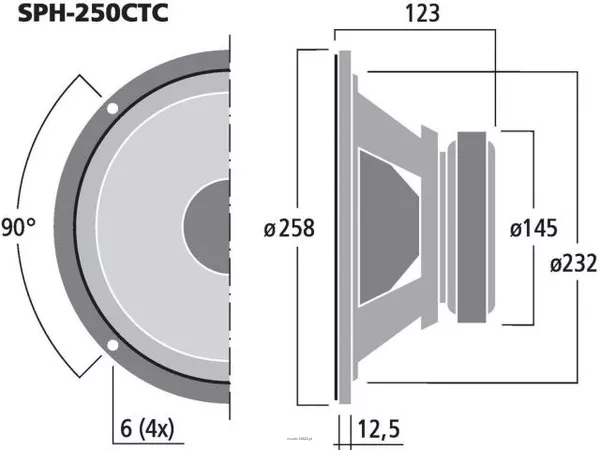 Monacor SPH-250CTC - 3