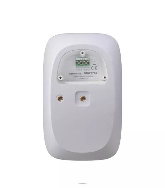FONESTAR SONORA-4B/4-WH pasywny głośnik instalacyjny 30 W RMS, 8 Ω, IP6 - 3