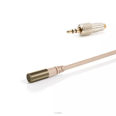 DPA 6061-OC-U-F34 - 6061 CORE Omni Submini Mic, Loud SPL, Beige, Mini-Jack