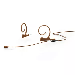 DPA 4266-OC-F-C00-MH - 4266 CORE Omni Flex Headset Mic, 90 mm Boom, Brown, MicroDot