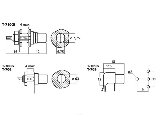 Monacor T-706 - 2