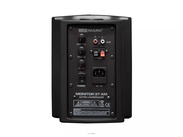 WORK MONITOR 3 T Kolumna głośnikowa dwudrożna wysokiej klasy / woofer 5,3 cala / moc: 20 W RMS przy 100 V lub 60 W RMS przy 8 ohm / pasmo: 60 – 20 kHz - 3