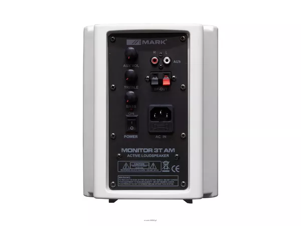 WORK MONITOR 3 T Kolumna głośnikowa dwudrożna wysokiej klasy / woofer 5,3 cala / moc: 20 W RMS przy 100 V lub 60 W RMS przy 8 ohm / pasmo: 60 – 20 kHz - 4