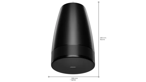 Bose DesignMax Luna 140° szerokiego, zrównoważonego pokrycia dźwiękiem,Moc znamionowa (ciągła): 140 W - 9