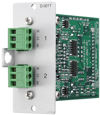 TOA D-001T Moduł wejść mikrofonowo-liniowych