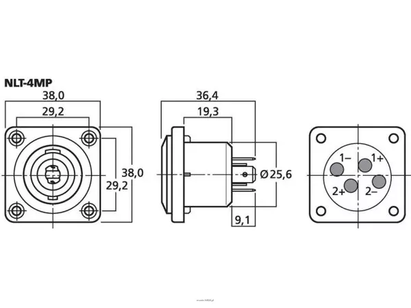 Monacor NLT-4MP - 2