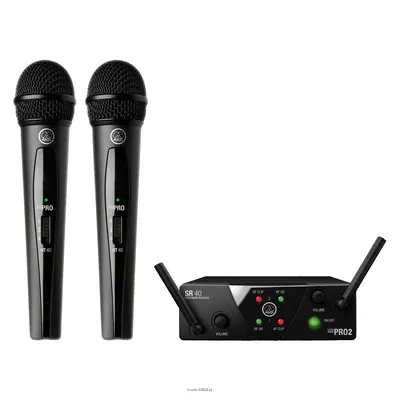 AKG WMS40 Mini2 Vocal Set BD US25B/D - Mikrofonowy zestaw bezprzewodowy
