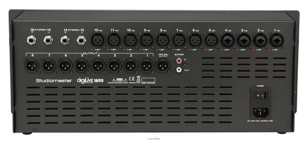 Studiomaster DIGILIVE 16RS cyfrowy mikser audio - 4