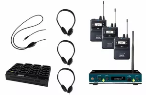 CONTACTA RF-K12-865 zestaw RF obejmujący nadajnik stacjonarny i 12 odbiorników wraz z akcesoriami