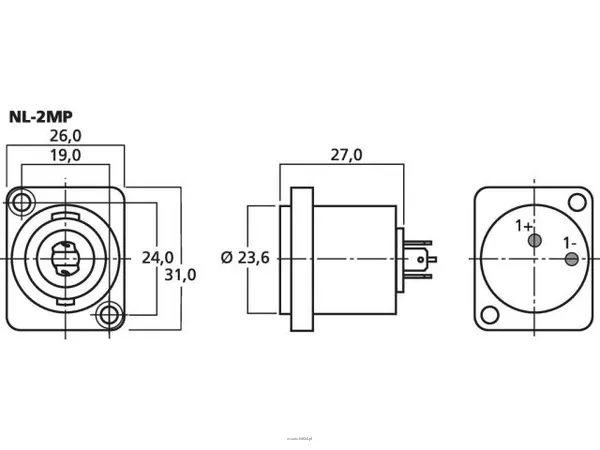 Monacor NL-2MP - 2