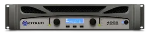 Crown XTi 4002 - Dwukanałowy wzmacniacz mocy, DSP 2x1600W/2Ω, 2x1200W/4Ω, 2x650W/8Ω, 3200W/4Ω/mono, 2400W/8Ω/mono,  procesor DSP