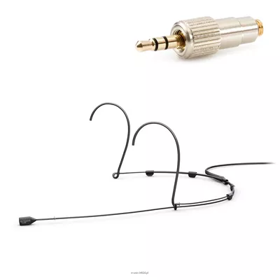 DPA 4088-DC-A-B34-LH-S - 4088 CORE Directional Headset Mic, Black, Mini-Jack, Small