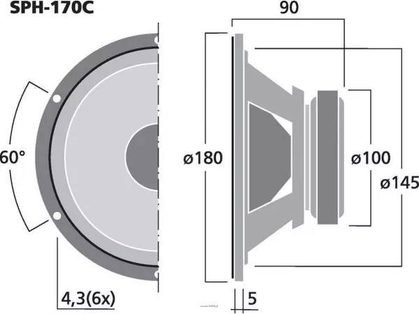 Monacor SPH-170C - 3