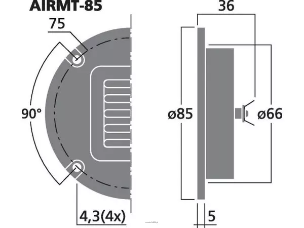 Monacor AIRMT-85 - 3