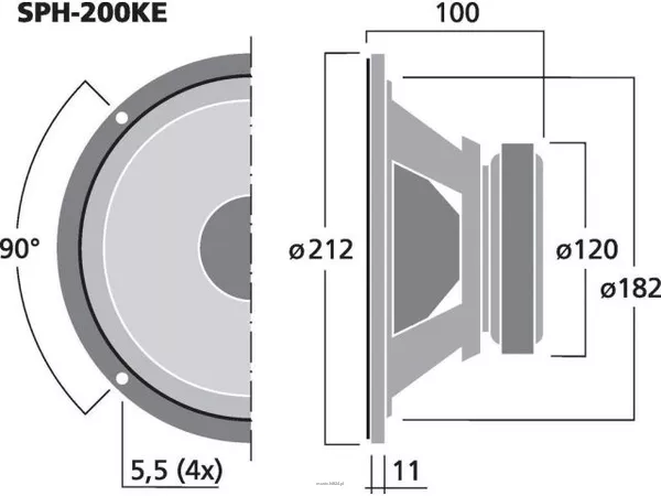 Monacor SPH-200KE - 3