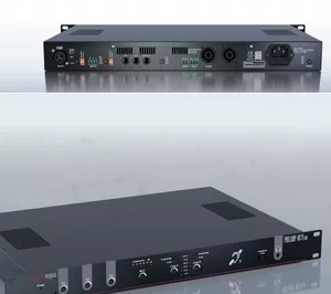 Audioropa PRO LOOP NX15LOS – dwukanałowy wzmacniacz pętli indukcyjnej 2 × 14A RMS do dużych instalacji LOS