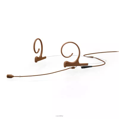 DPA 4288-DC-F-C00-MH - 4288 CORE Directional Flex Headset Mic, 100 mm Boom, Brown, MicroDot