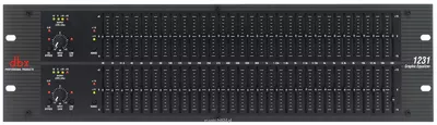 dbx 1231 - Korektor graficzny - 31-pasmowy