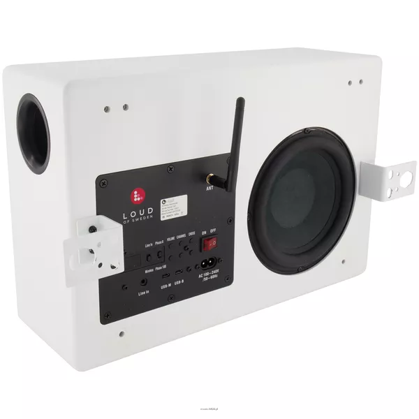 LOUD OF SWEDEN Subwoofer TW1  bezprzewodowy subwoofer z wbudowanym wzmacniaczem i odbiornikiem bezprzewodowym - 4