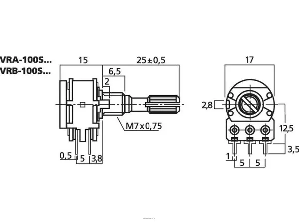 Monacor VRA-100S50 - 2