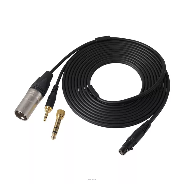 Audio-technica BPHS2C-UT - Słuchawki z pojemnościowym mikrofonem. XLR + 6,3 MM, bez końcówki kablowej - 2