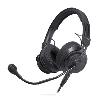 Audio-technica BPHS2C-UT - Słuchawki z pojemnościowym mikrofonem. XLR + 6,3 MM, bez końcówki kablowej