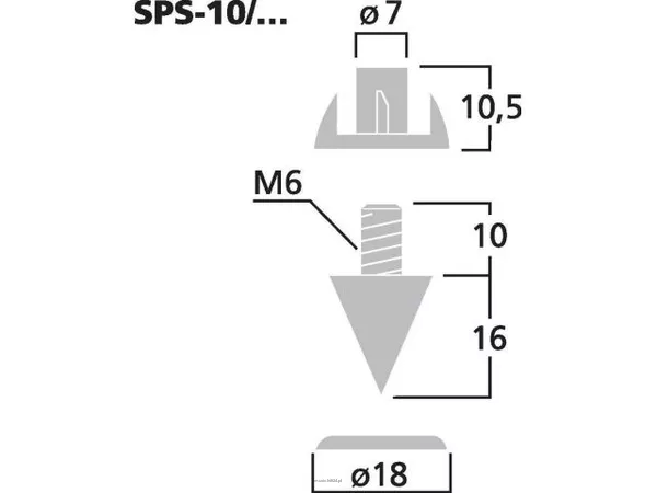 Monacor SPS-10/GO - 3