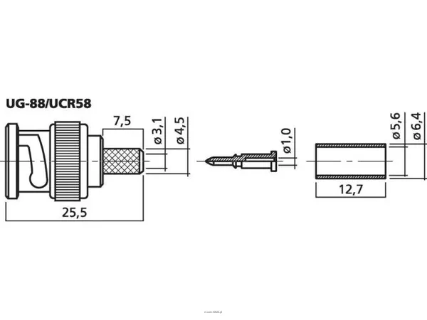 Monacor UG-88/UCR58 - 2