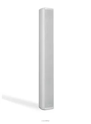 WORK CS 206 100 V – wymiary: 506 x 75 x 70 mm, dwudrożny – 6 x woofer 2 cale + 1 x tweeter - moc: 30 W RMS / 100 V, pasmo: 180 – 20 kHz, max. SPL: 105 dB