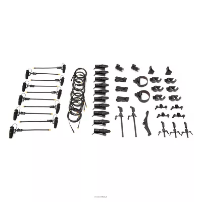 DPA KIT-4099-DC-10R-C - 4099 CORE Rock Touring Kit, 10 Mics and accessories, Extreme SPL, Cardboa...