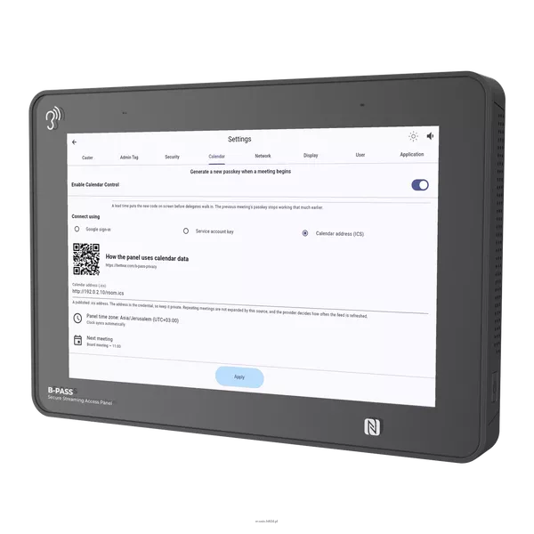 Bettear B-PASS Auracast – panel dostępu NFC i QR - 2