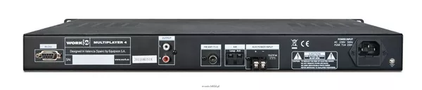 WORK MULTIPLAYER 4 Odtwarzacz audio z tunerem FM/AM - 2