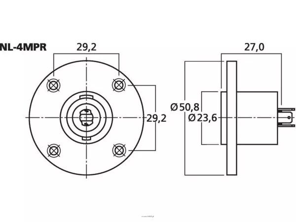 Monacor NL-4MPR - 2