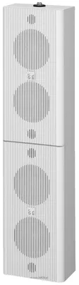 TOA BS-1120W EU Dwudrożna kolumna głośnikowa ze sklejki i ABS; efektywność 95 dB SPL; pasmo przenoszenia 150 Hz - 20 kHz; moc znamionowa 20W; biały