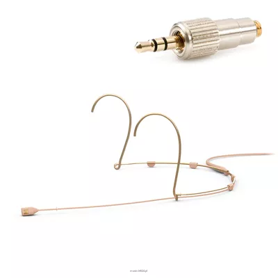 DPA 4088-DC-A-F34-LH-S - 4088 CORE Directional Headset Mic, Beige, Mini-Jack, Small