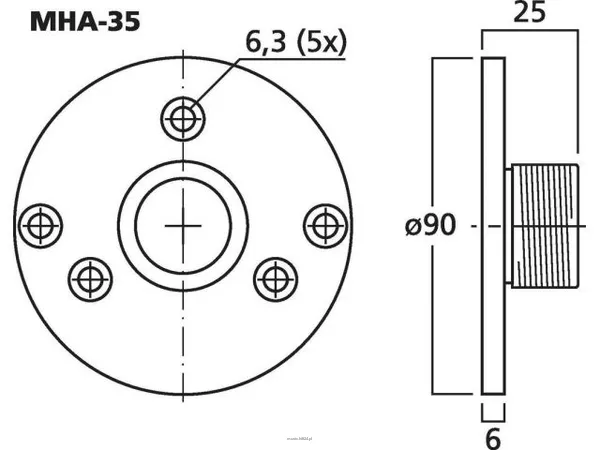 Monacor MHA-35 - 2