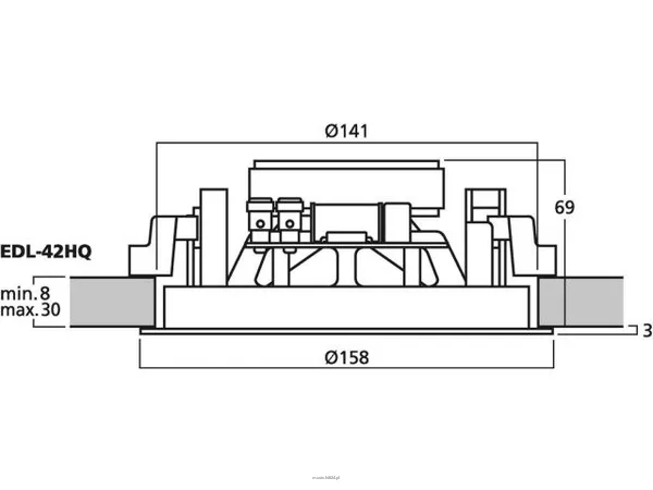 Monacor EDL-42HQ - 2