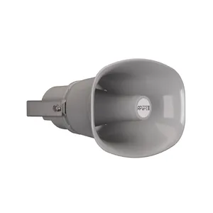 Biamp H30LT-G Uniwersalny tubowy zestaw głośnikowy dalekiego zasięgu (kierunkowy),wodoodporny - IP66; 30-15-7.5-3.75W/100V lub 45W/8Ω, konstrukcja: ABS/stal nierdzewna; 350-9kHz, SZARY