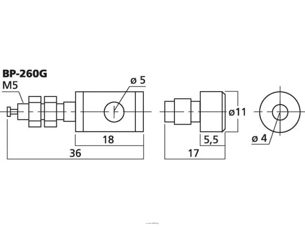 Monacor BP-260G - 2