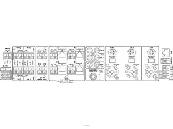 Monacor PA-40120 - 2